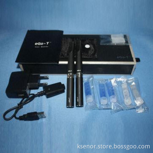 E-cigarette Starter Kit with 3.7 to 4.2V Working Voltage, 1,100mAh Capacity, Sized 118 x 14mm